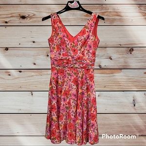 Vintage floral dress